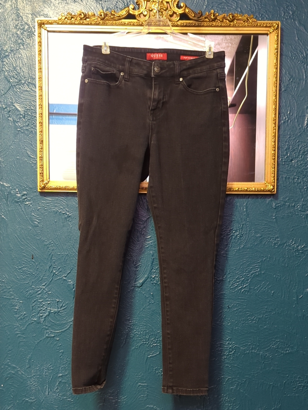 Guess Black Skinny Jeans for Women